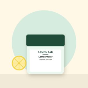 lemon water gel mask